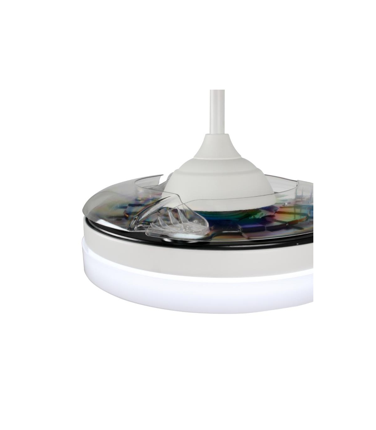 Ventilador White Yeray DC 36W 2800Lm 4 Aspas Blanco CCT
