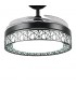 Ventilador Black Aqua DC 36W 2800Lm 4 Aspas Negro CCT