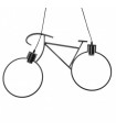 Lámpara de techo Bicycle Vintage 2xE27 IP20 Negro.