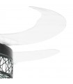 Ventilador Black Aqua DC 36W 2800Lm 4 Aspas Negro CCT