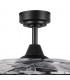 Ventilador Black Aqua DC 36W 2800Lm 4 Aspas Negro CCT