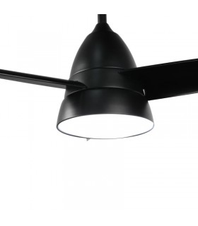 Ventilador Black Silence DC 24W 2500Lm 3 Aspas Negro CCT
