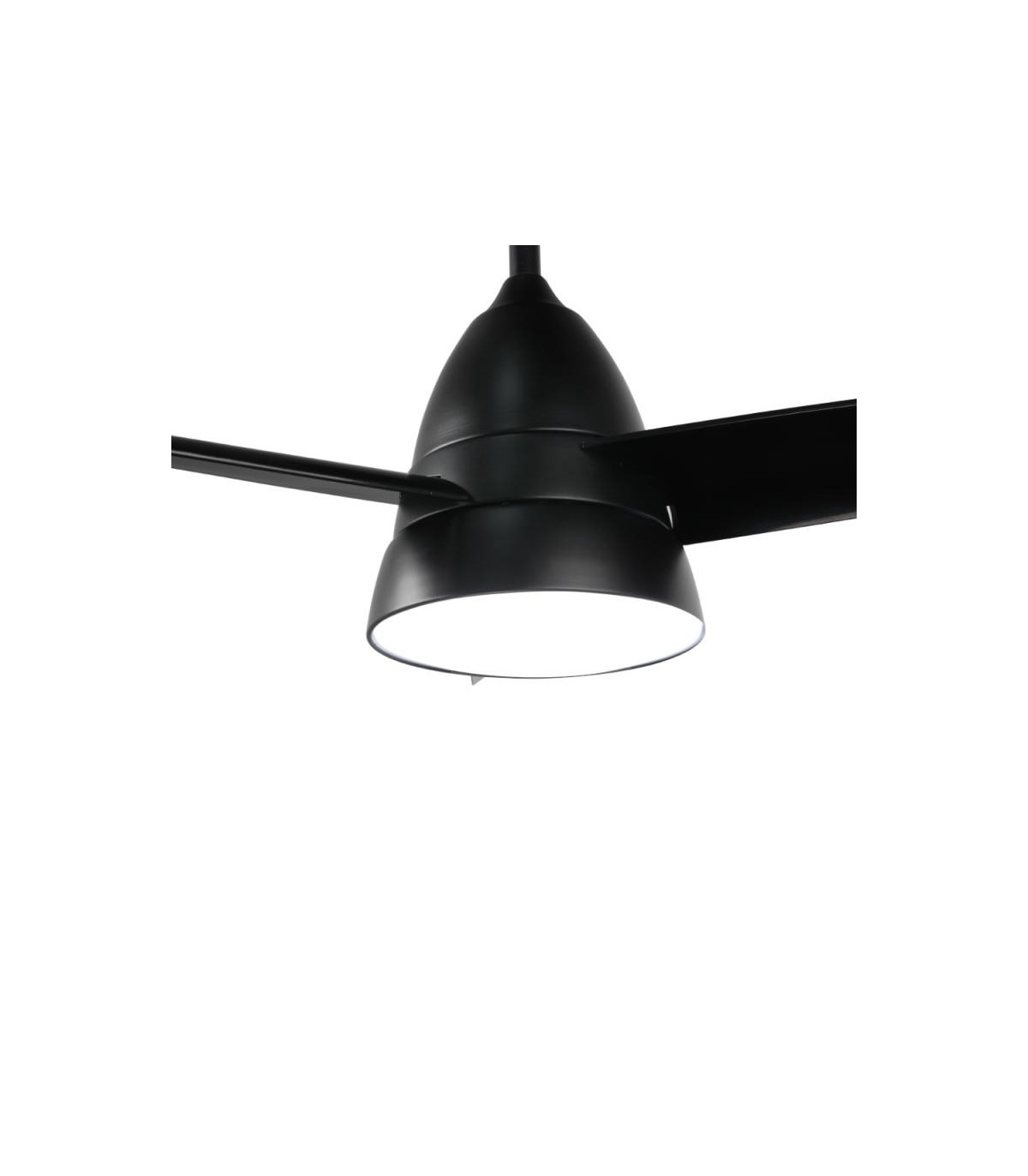 Ventilador Black Silence DC 24W 2500Lm 3 Aspas Negro CCT