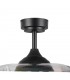 Ventilador Black Yeray DC 36W 2800Lm 4 Aspas Negro CCT