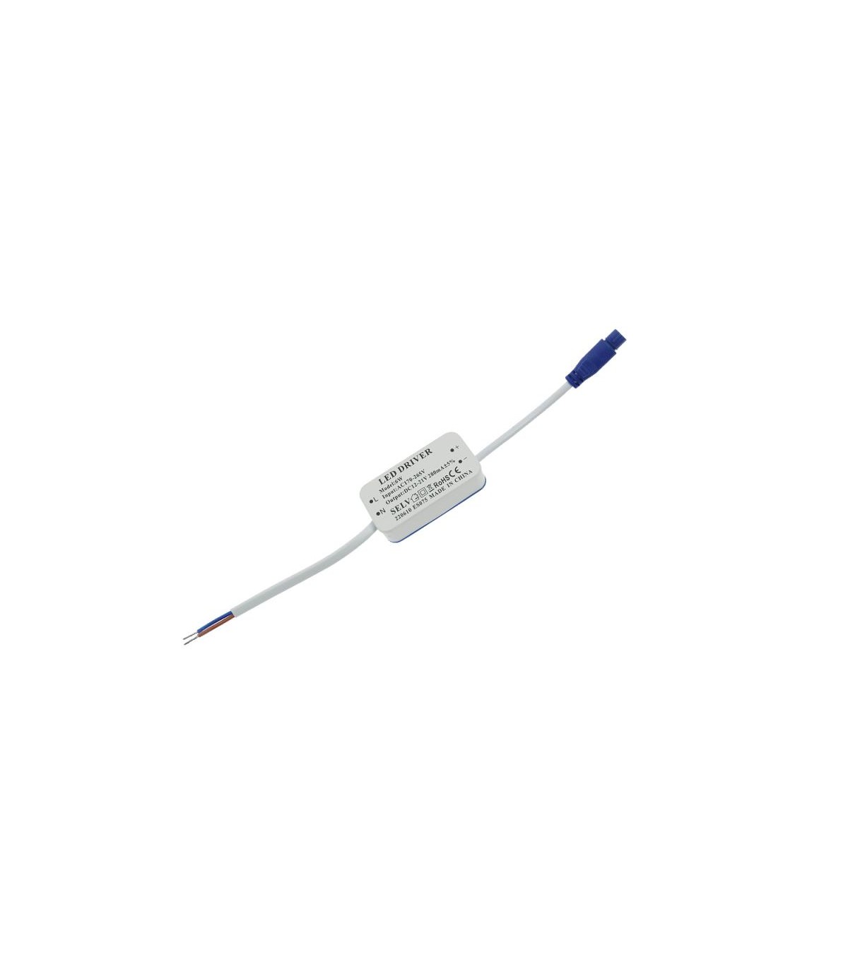 Driver 6W OUT DC12-21V 280Ma IP20