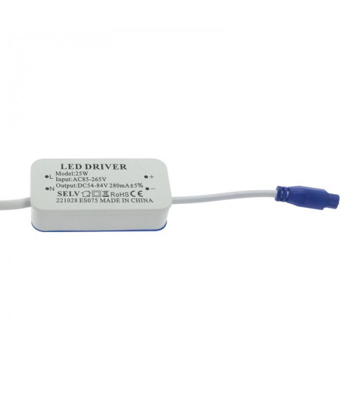 Driver 25W OUT DC54-84V 280mA IP20