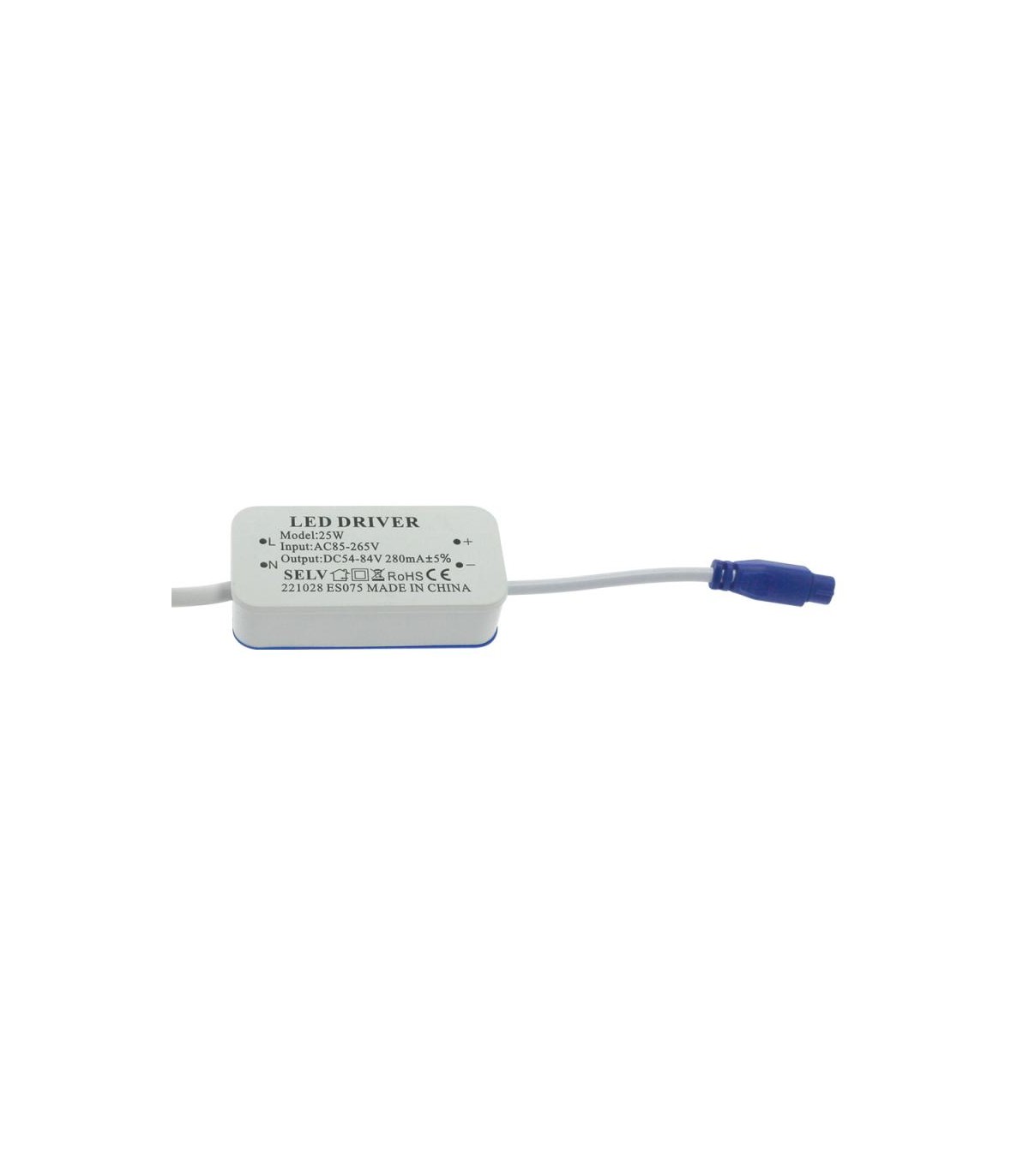 Driver 25W OUT DC54-84V 280mA IP20
