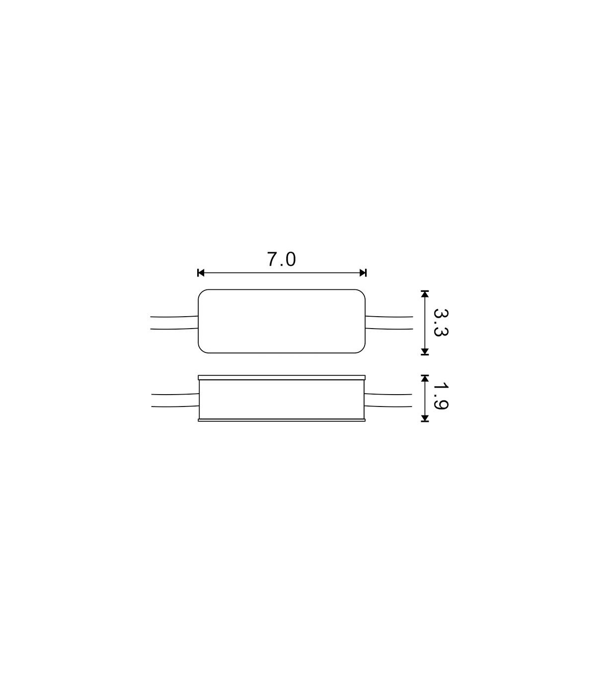Driver 25W OUT DC54-84V 280mA IP20