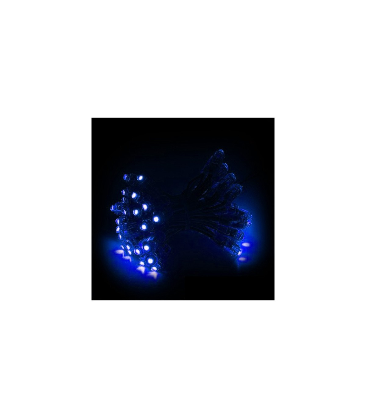 Pixel Led Azul 9mm 0.1W 2LM 5V Epistar IP68 (Cadena 50 Uds.)