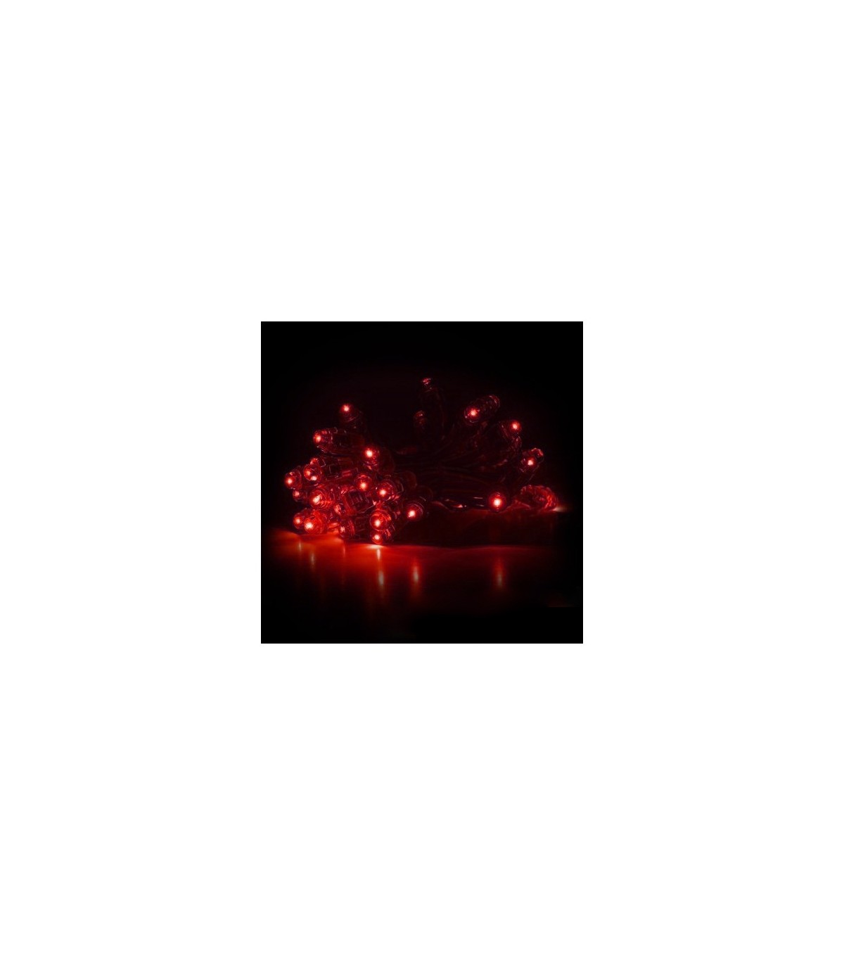 Pixel Led Rojo 12mm 0.1W 2LM 5V Epistar IP68 (Cadena 50 Uds.)