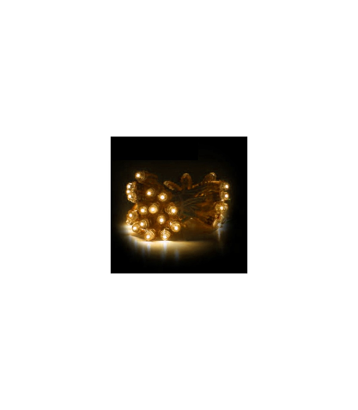 Pixel Led Amarillo 12mm 0.1W 2LM 5V Epistar IP68 (Cadena 50 Uds.)