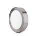 Plafón Led Superficie 12W 960LM IP44 Redondo Níquel