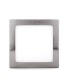 Plafón Superficie Led 18W 1440LM IP44 Cuadrado Níquel