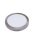 Plafón Led Superficie 24W 1920LM IP44 Redondo Níquel