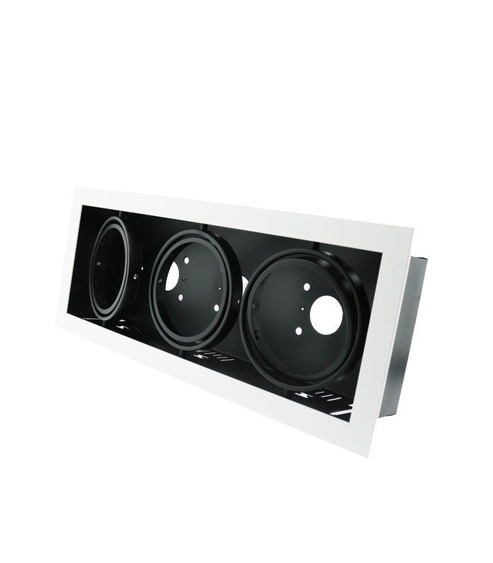Aro Cardan Triple Para Bombilla Led AR111