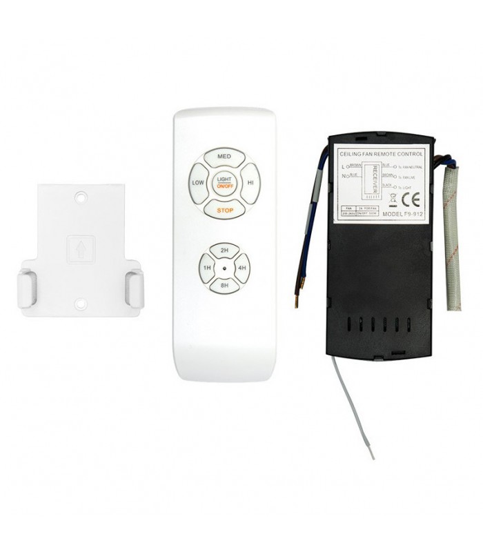 Control Remoto Radio frecuencia Ventilador Motor AC