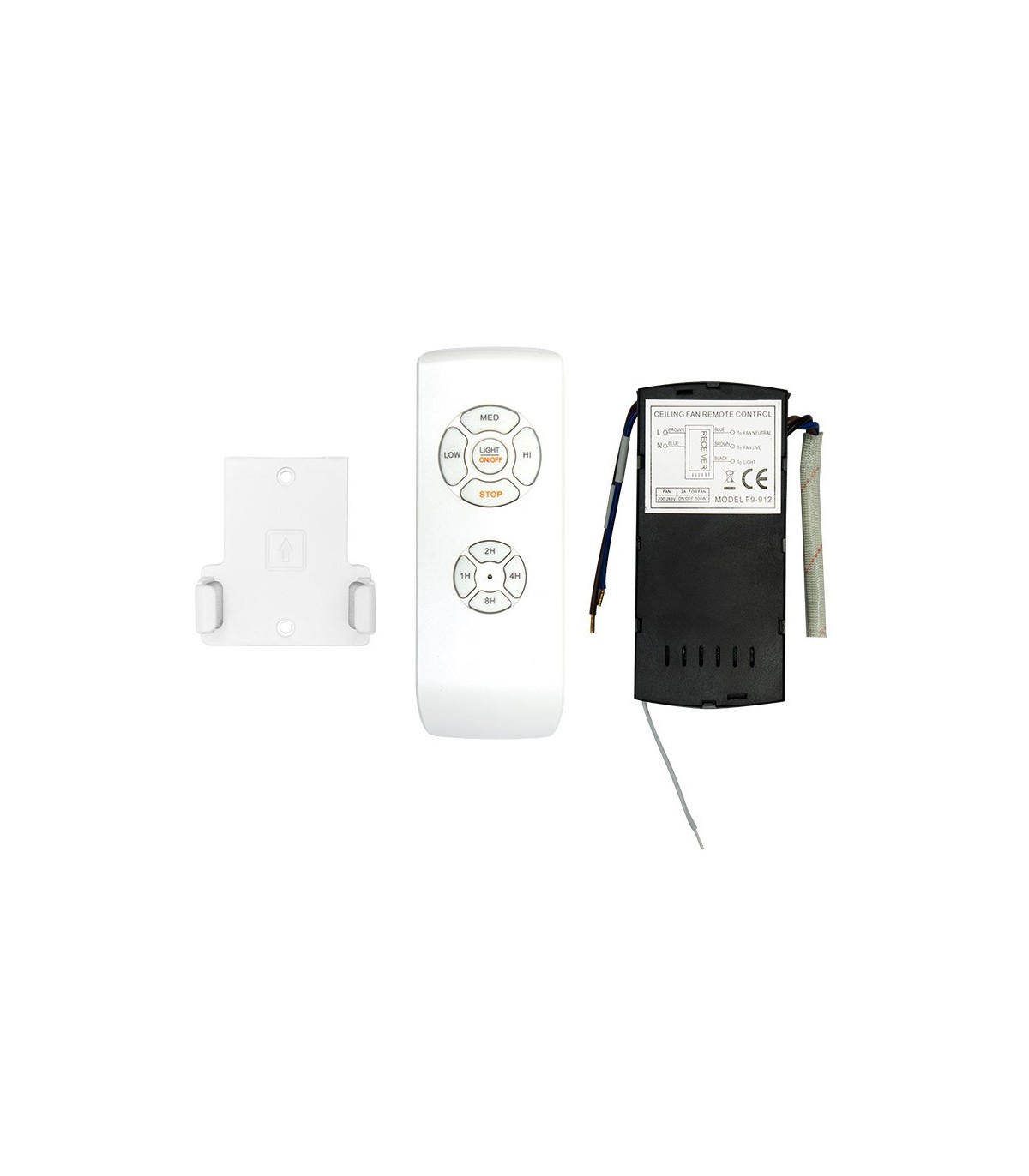 Control Remoto Radio frecuencia Ventilador Motor AC