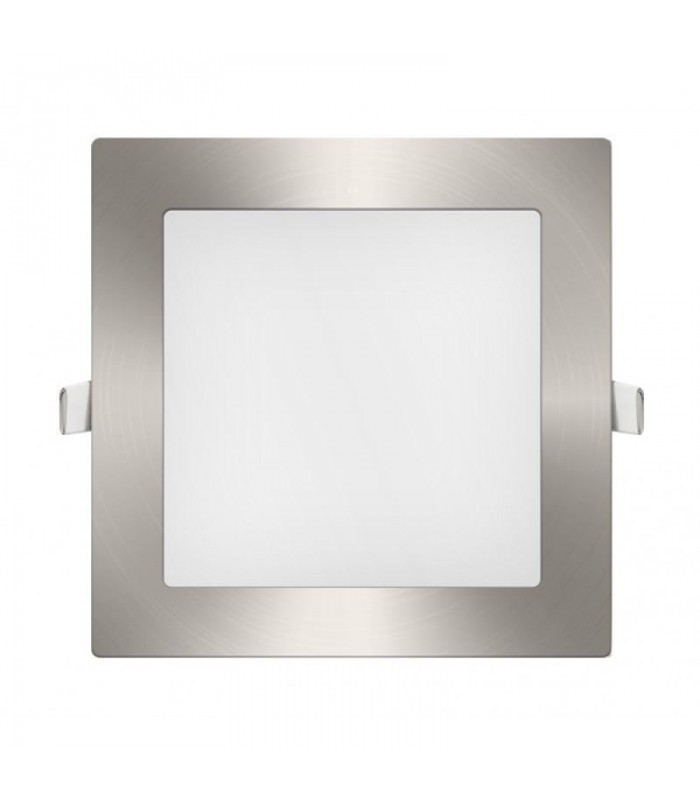 Downlight Led 20W 2000Lm IP20 Cuadrado Níquel CCT