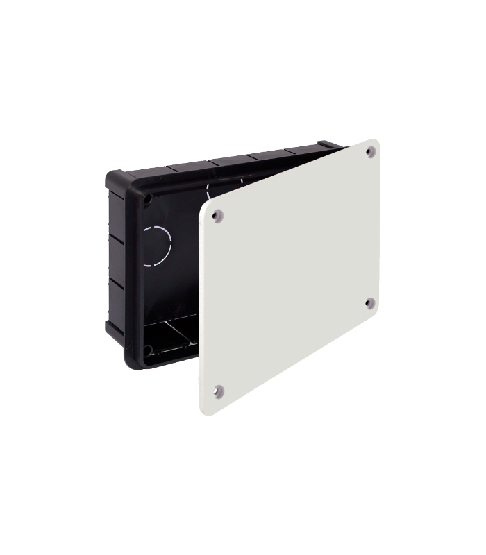 Caja Empalme 200x130x60mm Tapa Tornillos