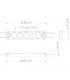 Módulo Led 1.5W 145LM 160º DC 12V IP65
