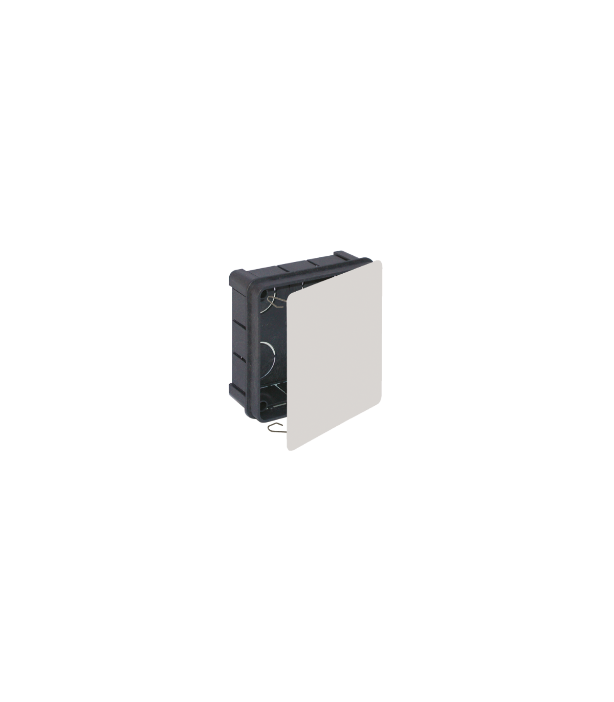 Caja Empalme 100x100x45mm Garra Metálica