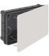 Caja Empalme 160x100x50mm Garra Metálica