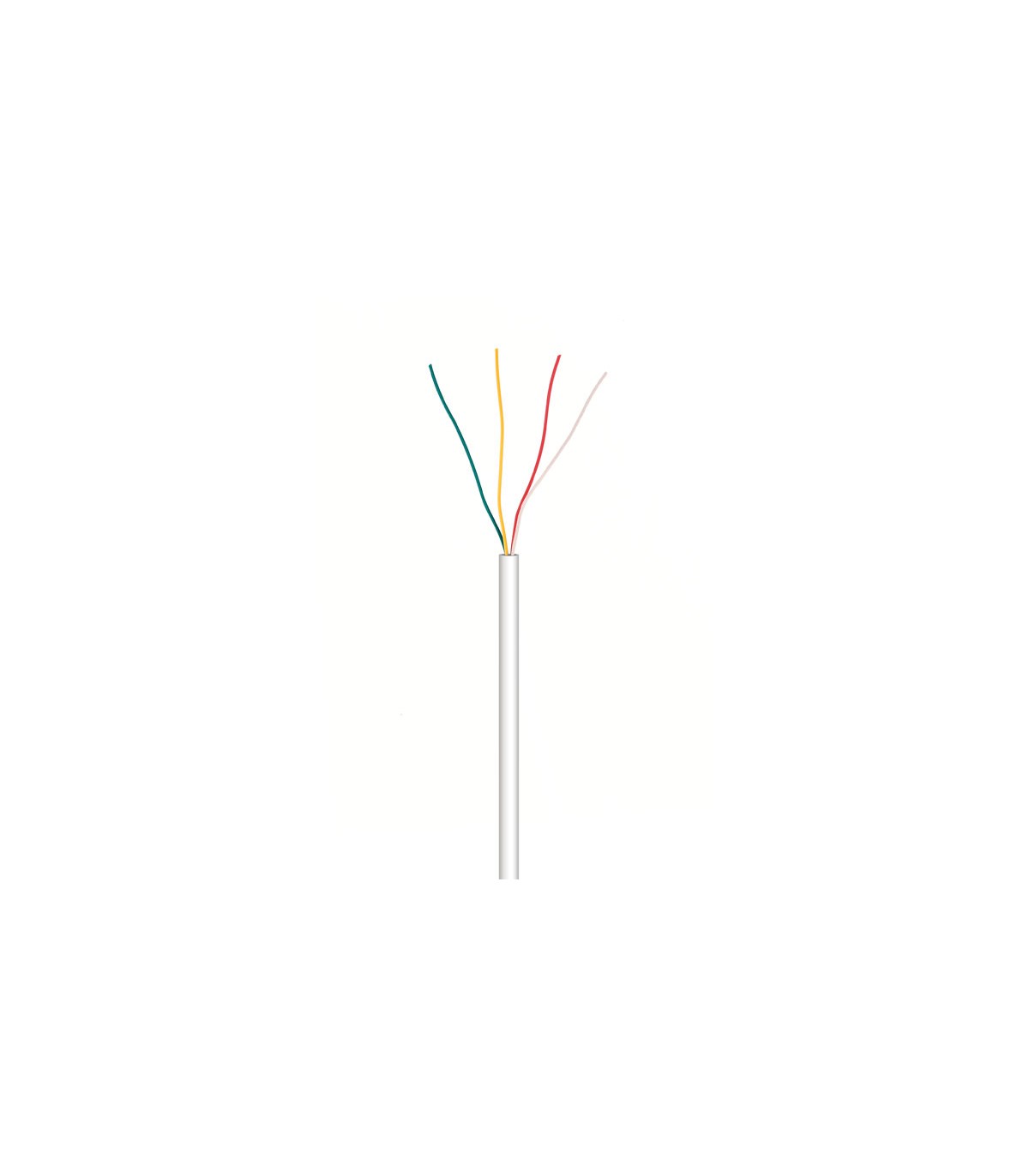 Manguera RTA CPR 4x0.22mm Blanco -Metro-