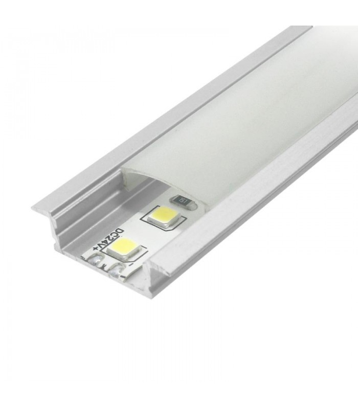 Perfil Aluminio SUB Empotrar -2 Metros-