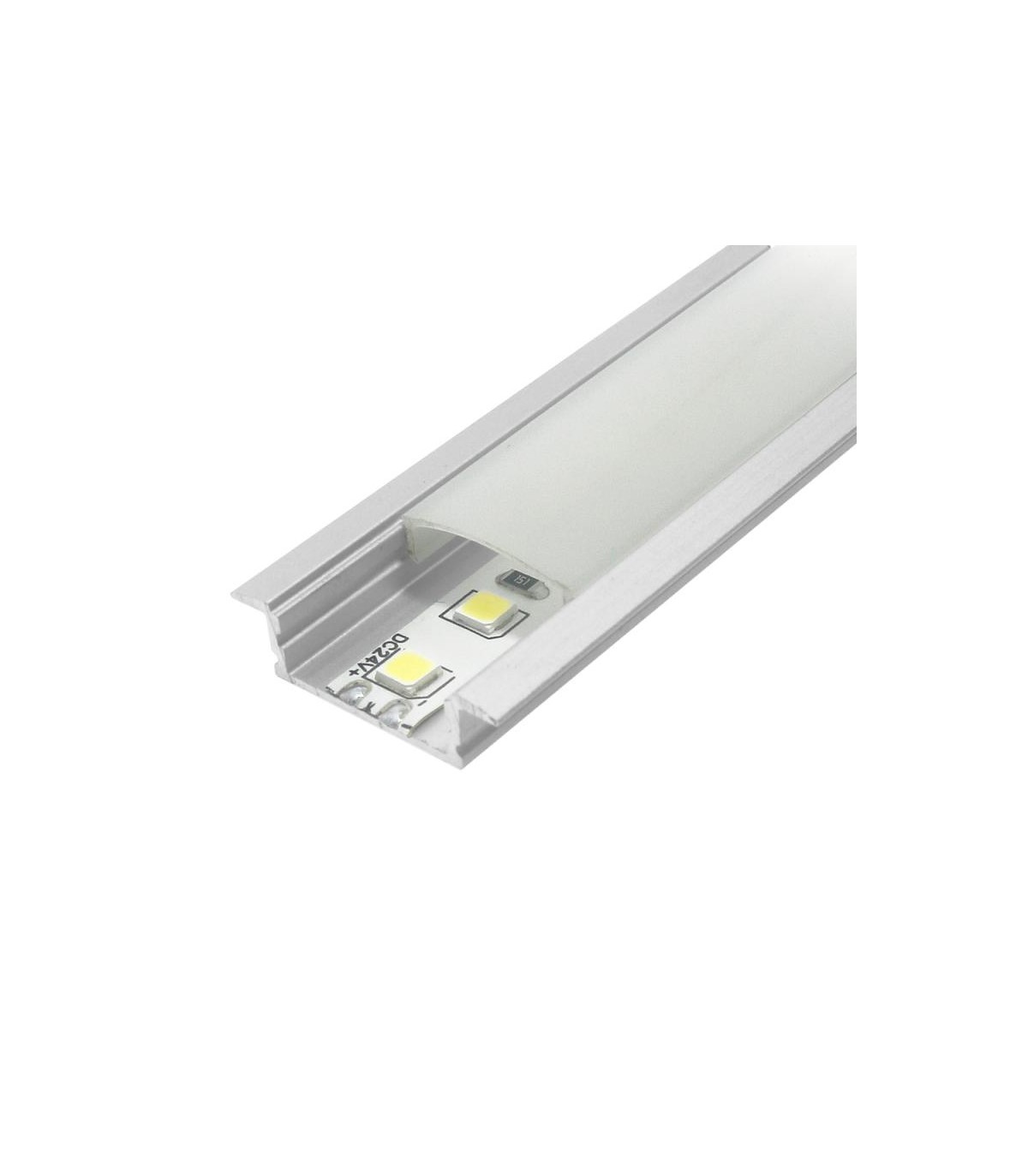 Perfil Aluminio SUB Empotrar -2 Metros-