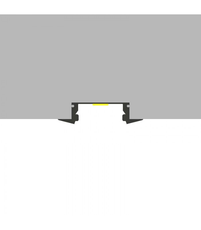 Perfil Aluminio SUB Empotrar -2 Metros-