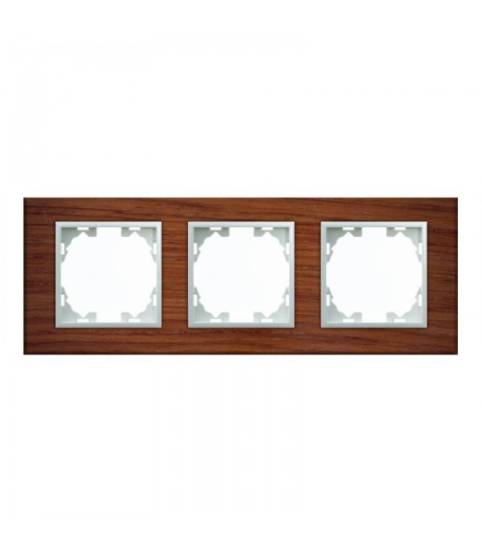 Marco Triple Madera Serie FM