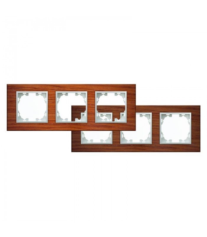 Marco Triple Madera Serie FM