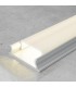 Perfil Aluminio FLEXIBLE Superficie -2 Metros-