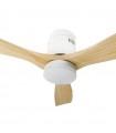 Ventilador White Energy DC Blanco 18W 1500Lm 3 Aspas Haya CCT