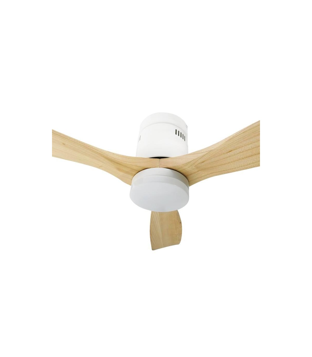 Ventilador White Energy DC Blanco 18W 1500Lm 3 Aspas Haya CCT