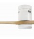 Ventilador White Energy DC Blanco 18W 1500Lm 3 Aspas Haya CCT