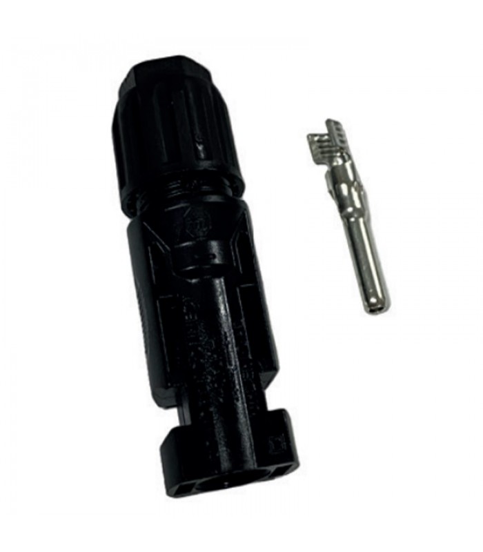 Conector Panel Solar MC4 Hembra Aéreo
