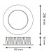 Downlight Led LIFUD 30W 3300Lm 60º UGR17