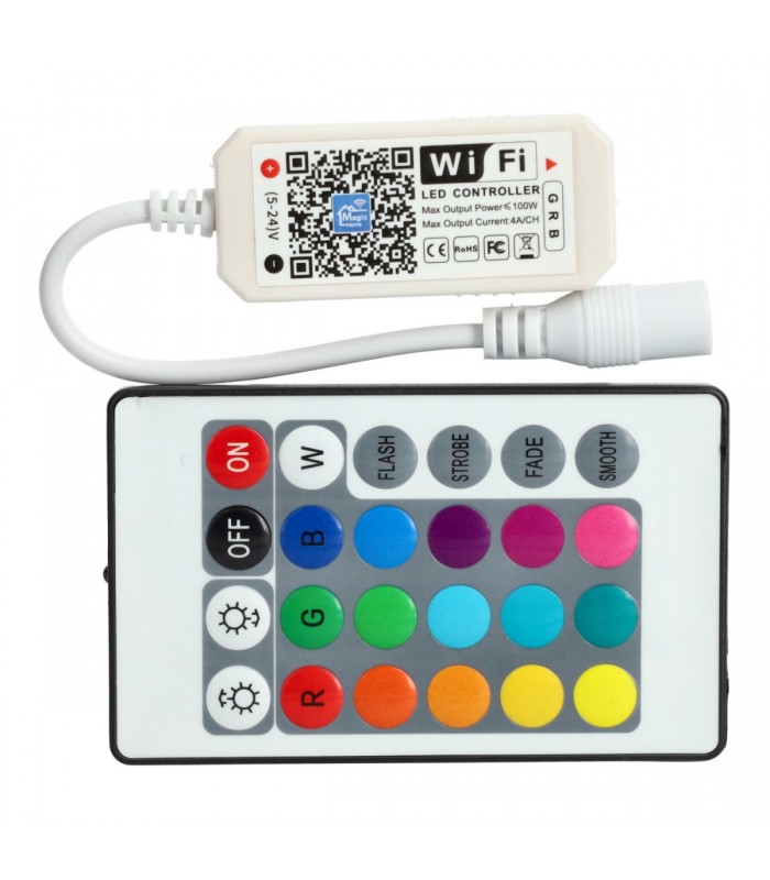 Control Wifi RGB 5-24V 288W APP + Mando
