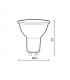 Dicroica Led GU10 6W 480Lm 38º Regulable