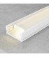 Perfil Aluminio SID Lacado Blanco Superficie -2 Metros-