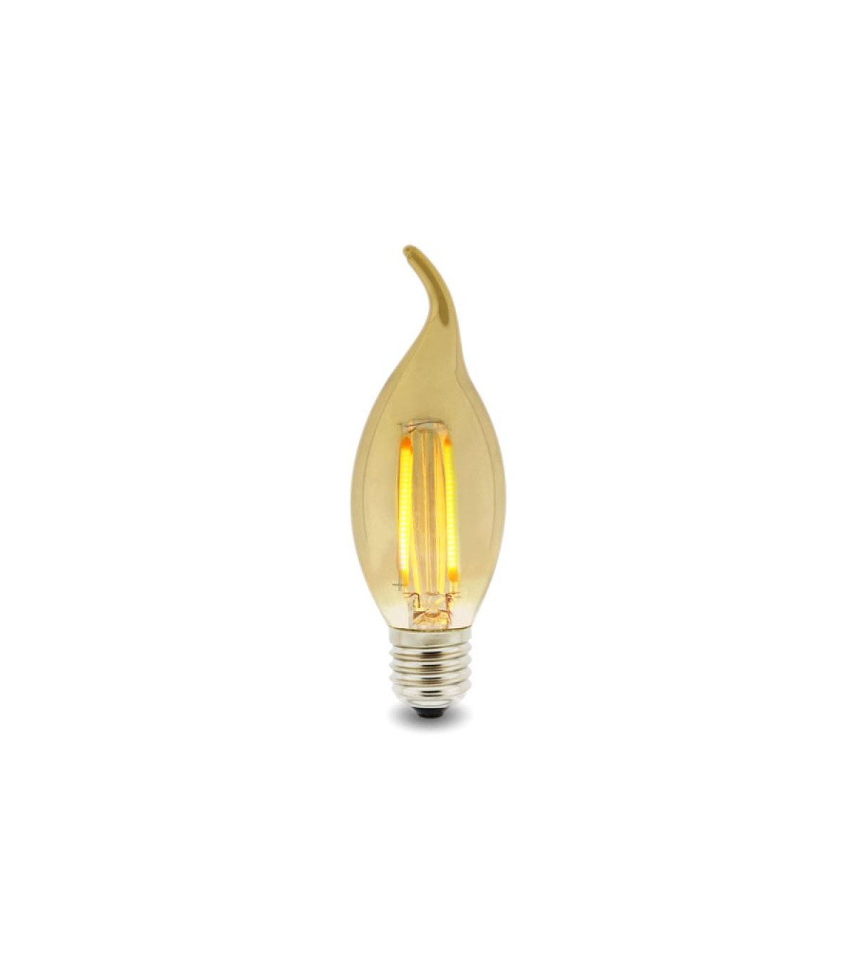 Bombilla Filamento Vela Viento 4W 350Lm 330º E14 Serie Vintage