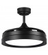 Ventilador Black Yeray II DC 36W 2800Lm 4 Aspas Negro CCT
