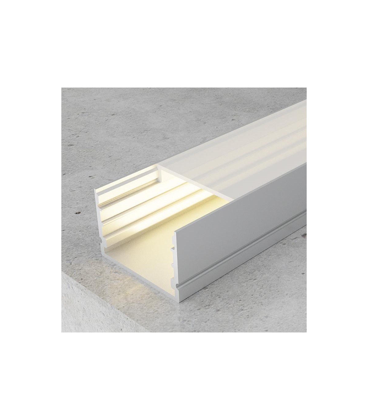 Perfil Aluminio ROK Superficie -2 Metros-