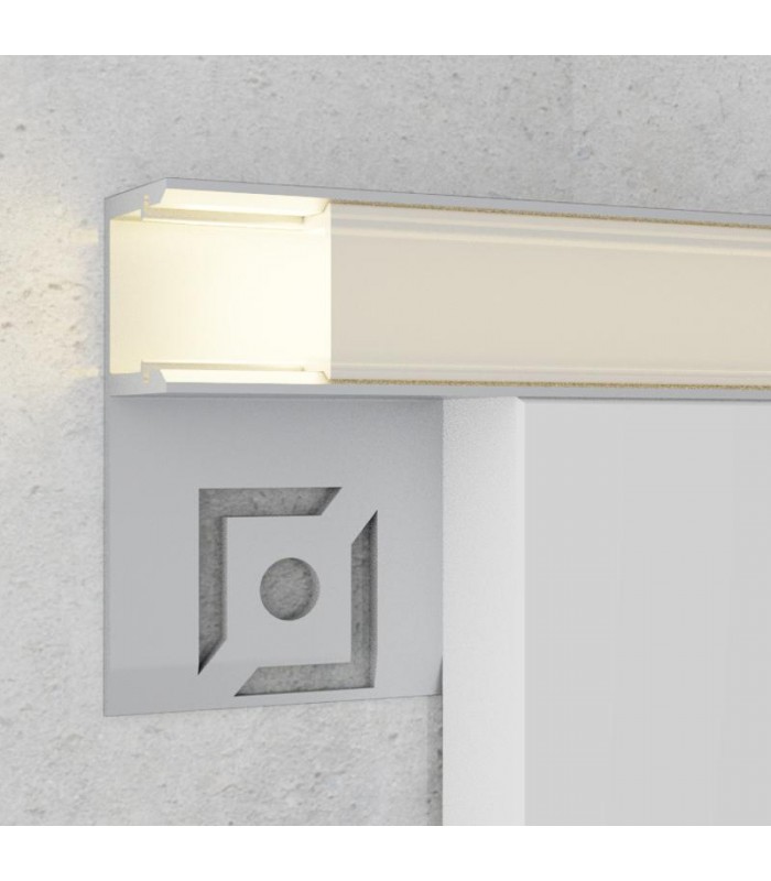 Perfil Aluminio OPE Empotrar Obra -2 Metros-
