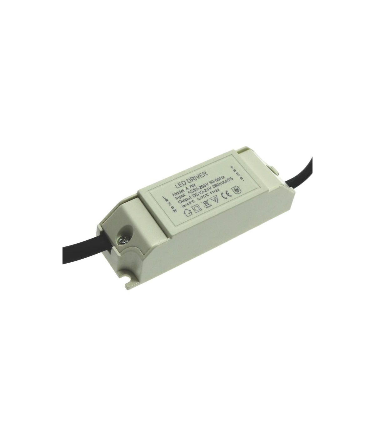 Downlight DEEP 5W 420Lm Negro Cromo CCT