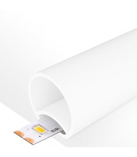 Funda de Silicona Cilindre 20X20 Para Tiras Led -20 Metros-