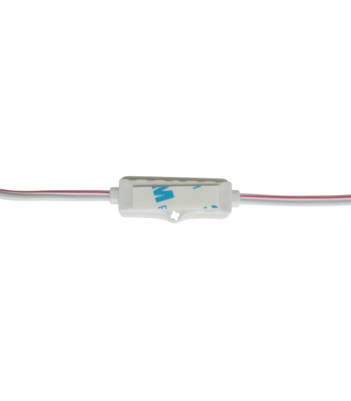 Cadena 20 Módulos 2 Led 1W 90Lm 160º 12VDC IP68
