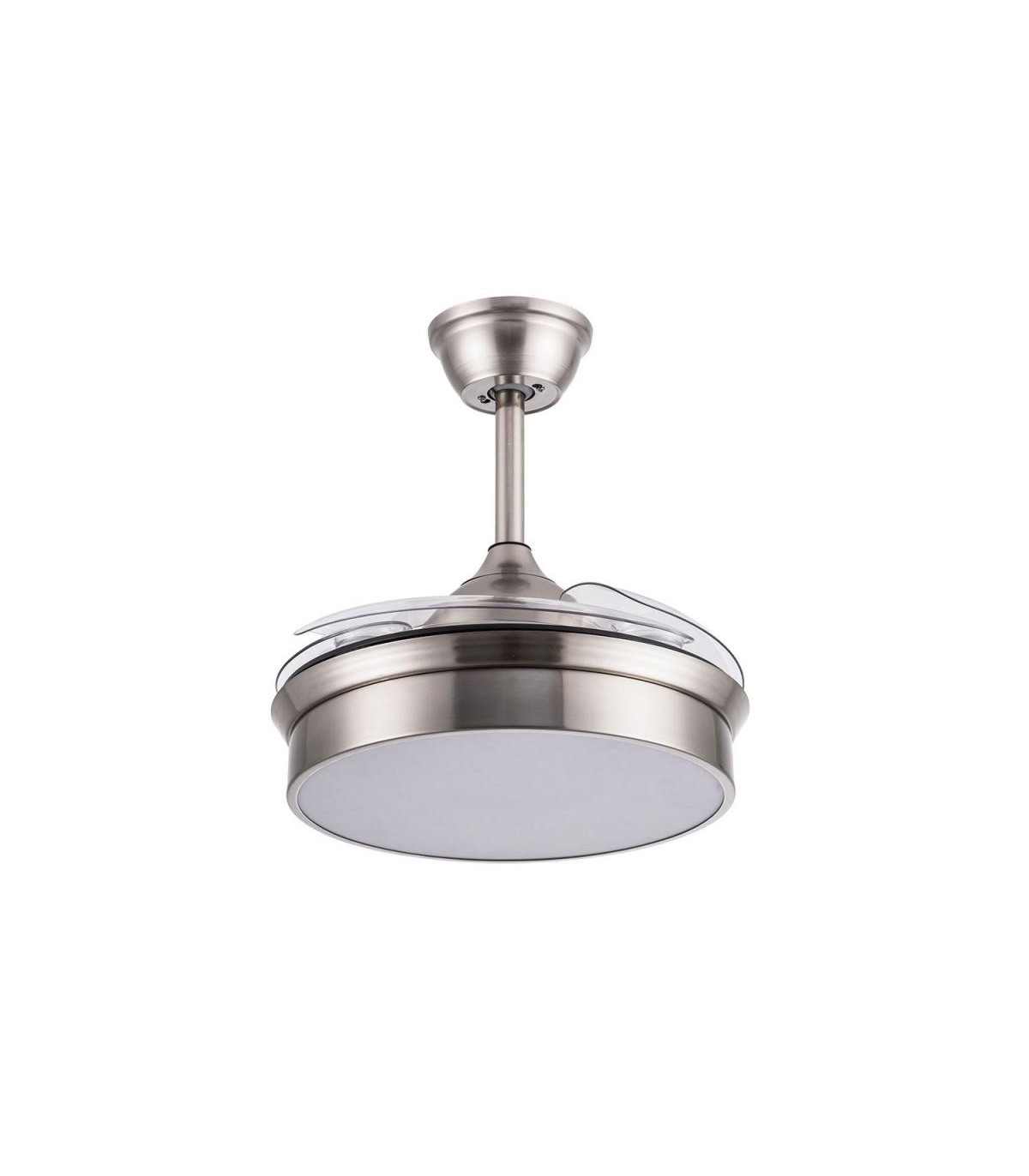 Ventilador de techo Messe APP DC 72W 3360Lm Niquel 4 Aspas CCT