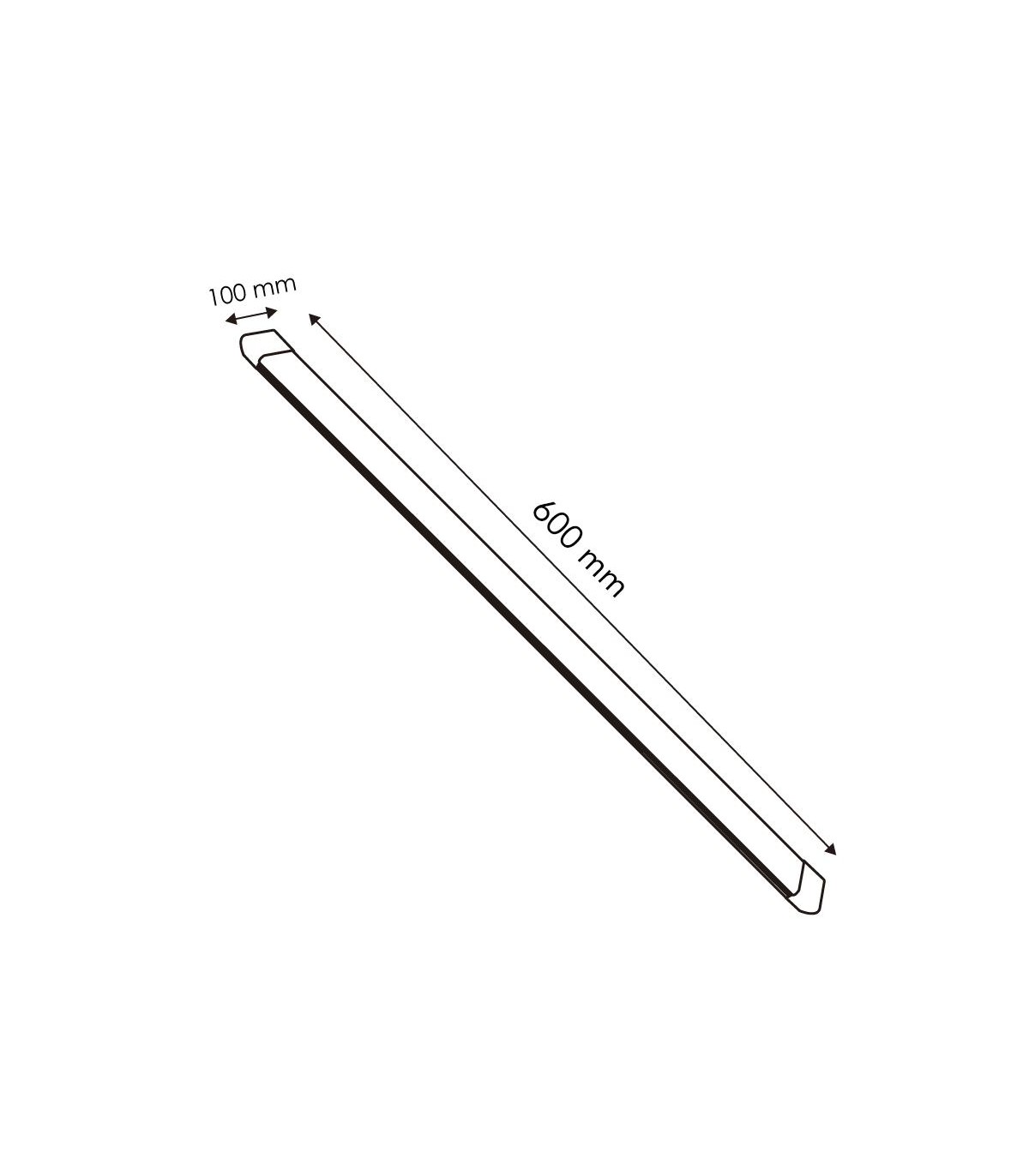 Regleta Slimline 40W 3500Lm 60cm IP20